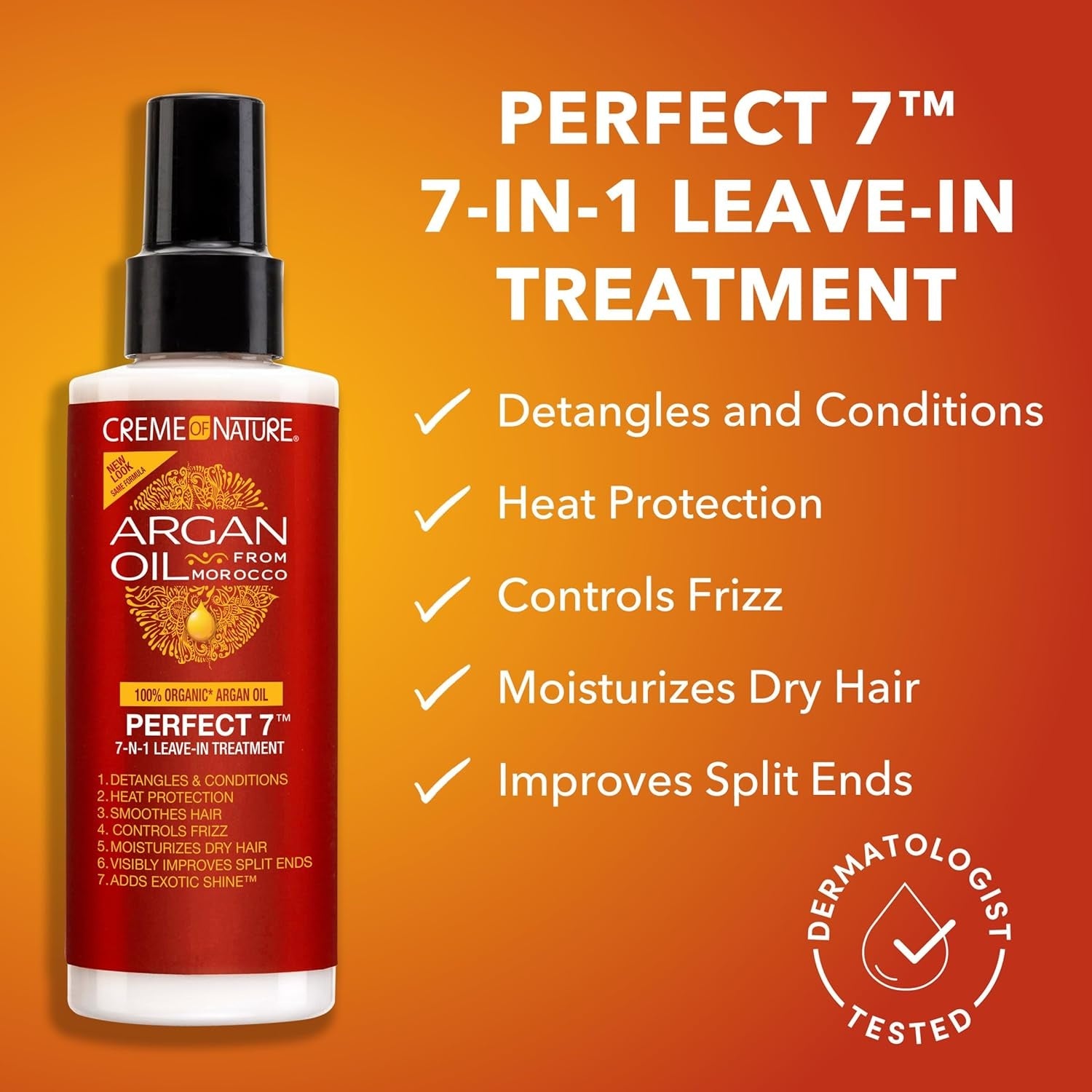 Creme of Nature Argan Oil Special 7, 7-N-1 Leave-In Treatment 5.0 fl oz/150 ml