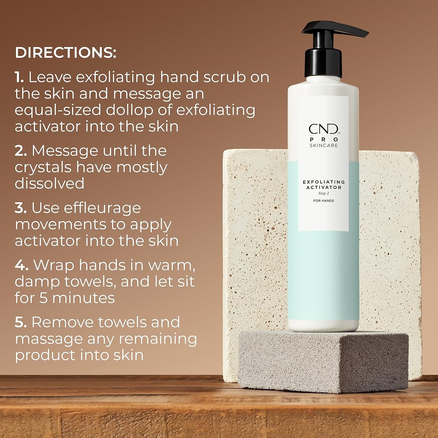 CND Pro Skincare Exfoliating Activator Step 2 for Hands 10.1 fl oz./100ml