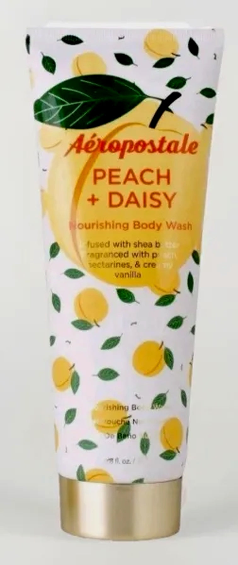 Body Wash Aeropostale Peach & Daisy 6.8 Fl Oz Nourishes Shea Butter Nectarines