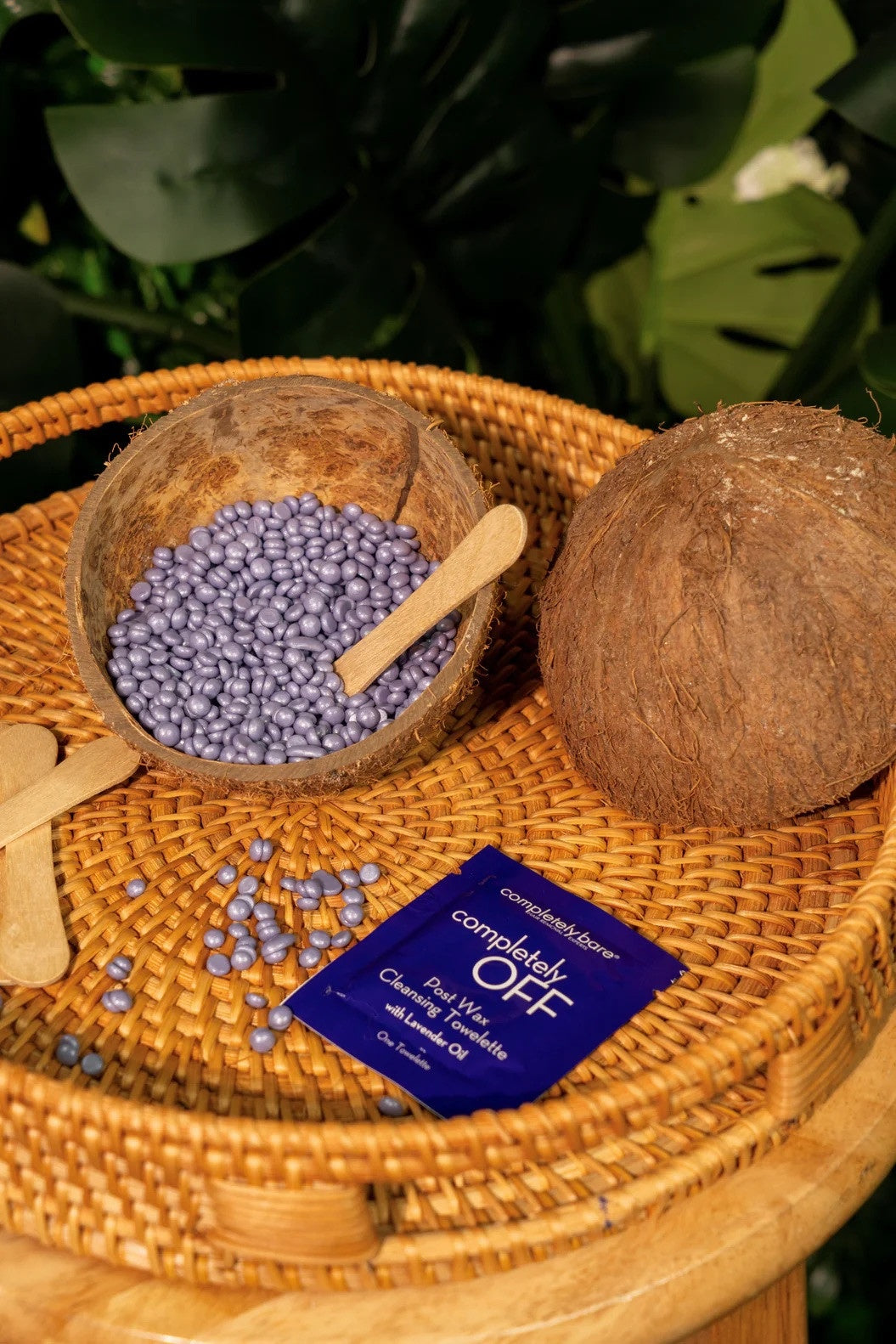 Completely Bare Bare More Ouch Less Strip Less Hard Wax Pearls with Coconut Oil 3oz.