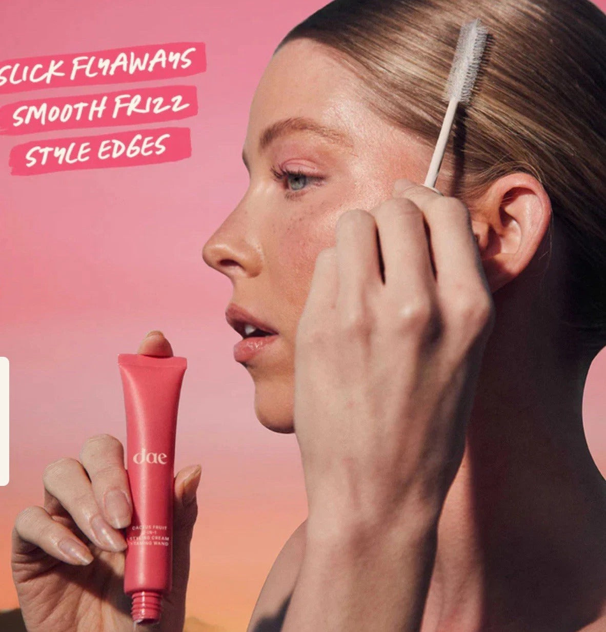 DAE Cactus Fruit 3-in-1 Styling Cream + Taming Wand 0.6oz.