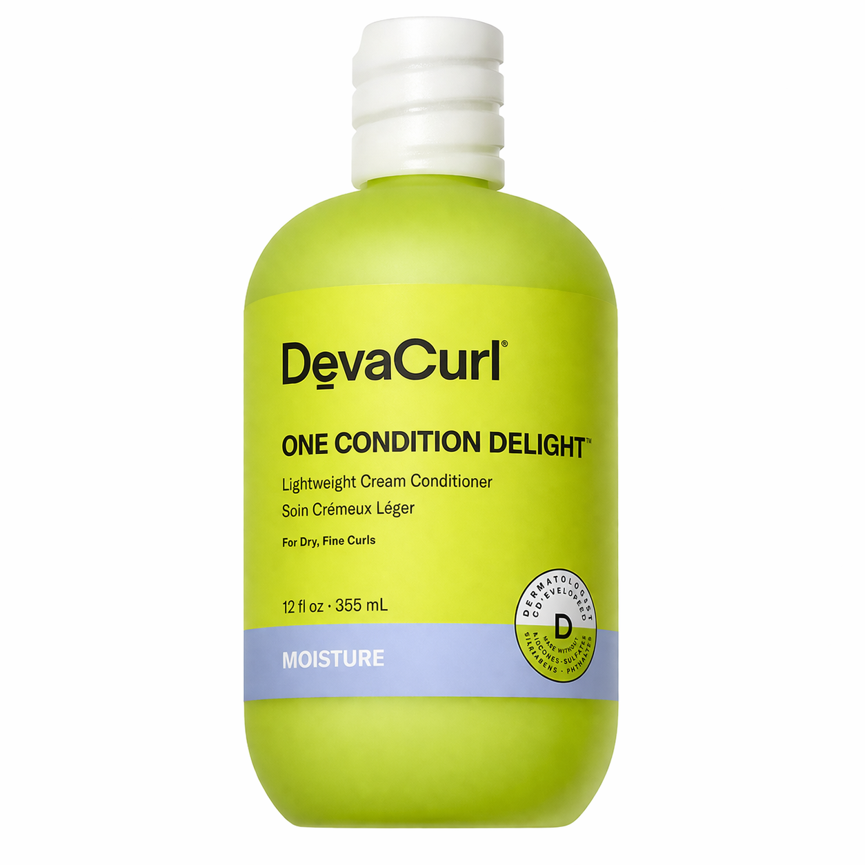 DevaCurl One Condition Delight LightWeight Cream Conditioner Moisture 12 fl oz.