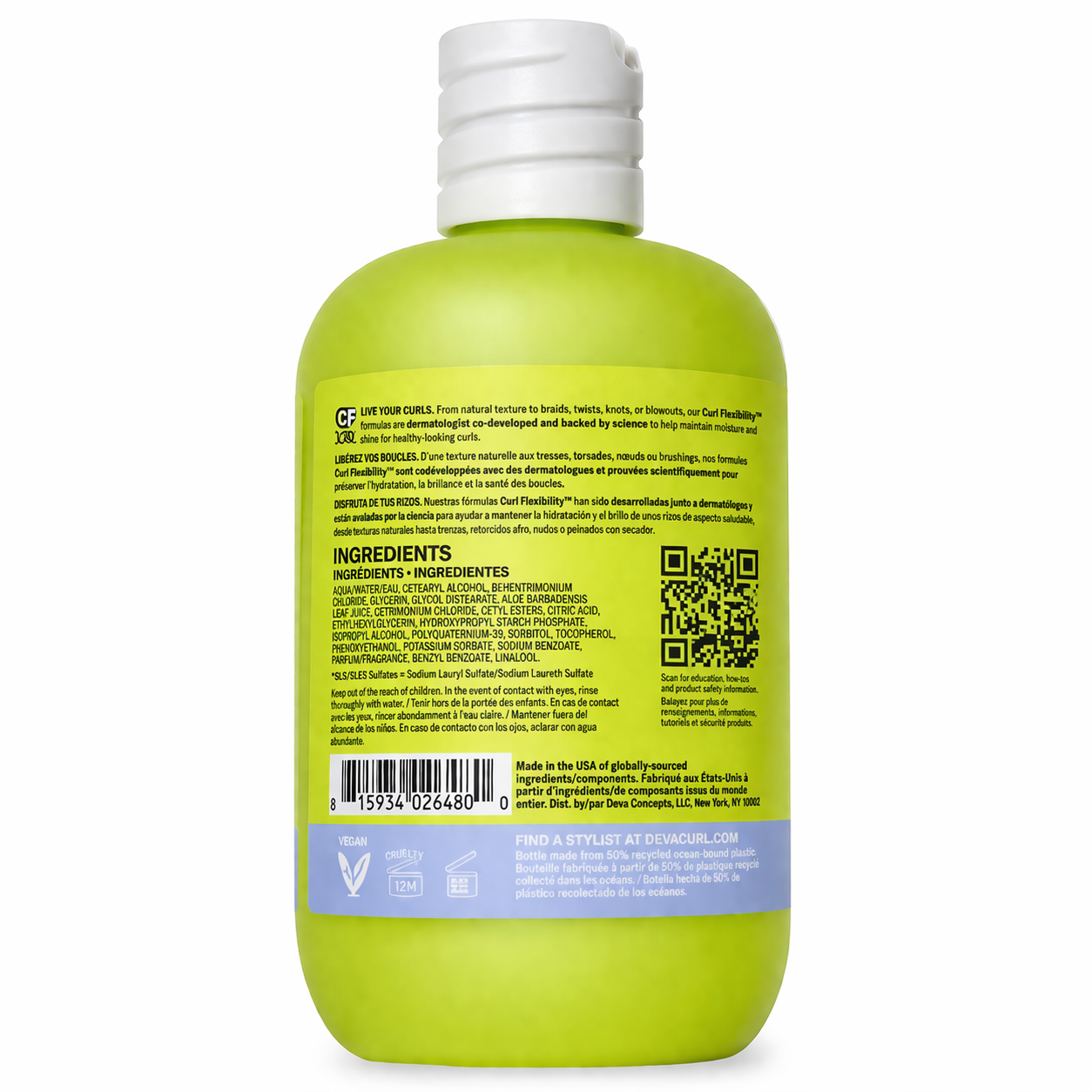 DevaCurl One Condition Delight LightWeight Cream Conditioner Moisture 12 fl oz.