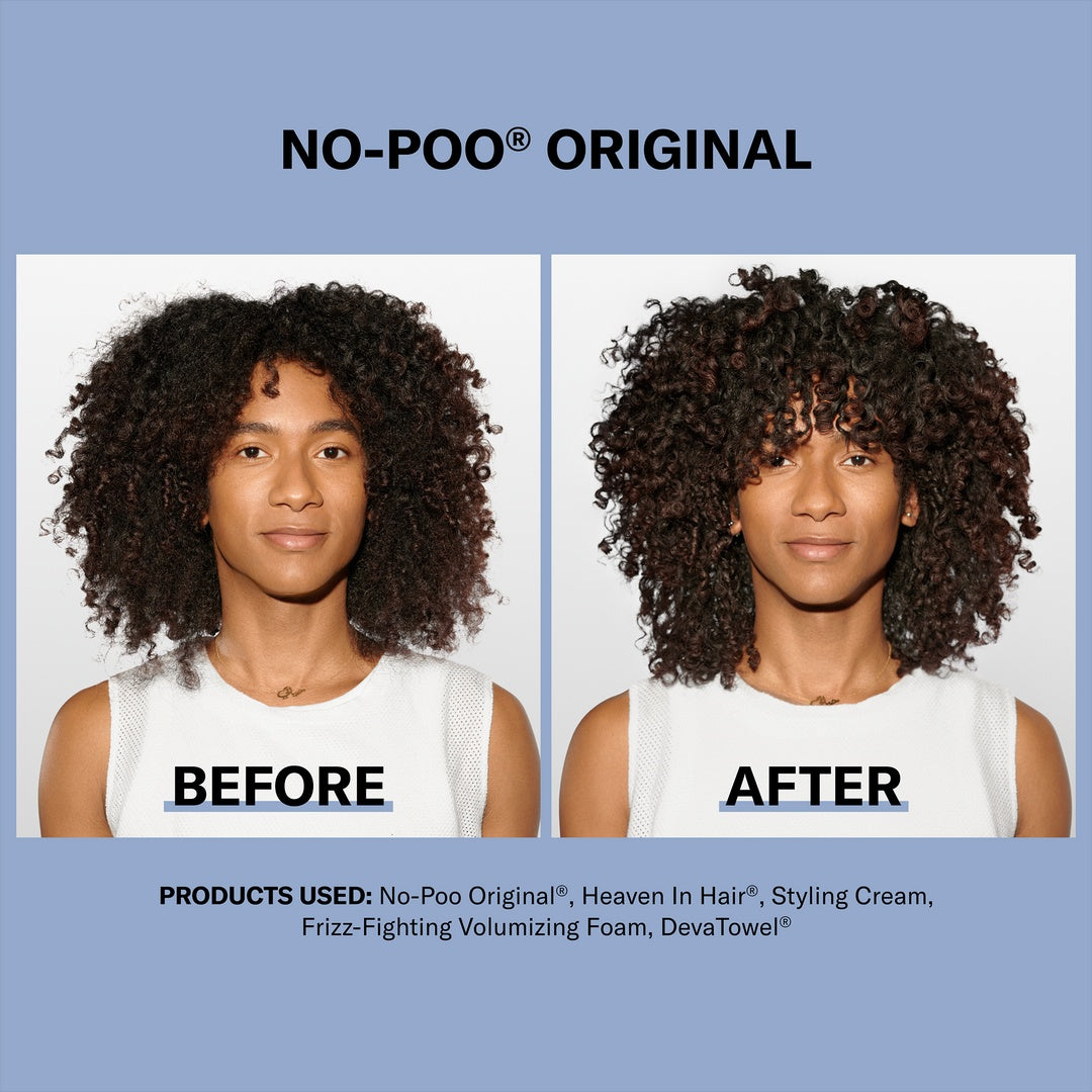 DevaCurl No-Poo Decadence Zero Lather Cleanser For Ultra-Rich Moisture-3oz.