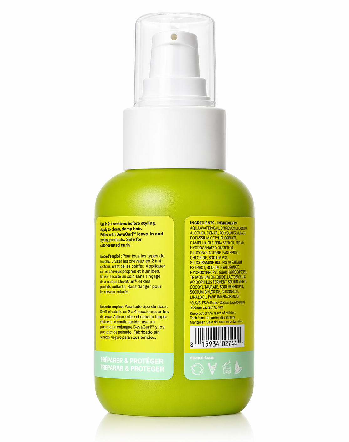 DevaCurl Flexfactor Curl Protection & Retention Primer, 3 oz./88ml