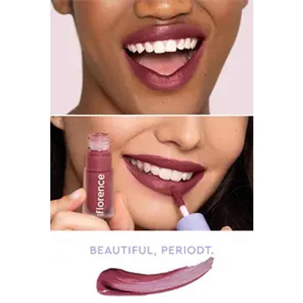 Florence By Mills Be A VIP Velvet Liquid Lipstick-Beautiful Periodt 0.13oz.