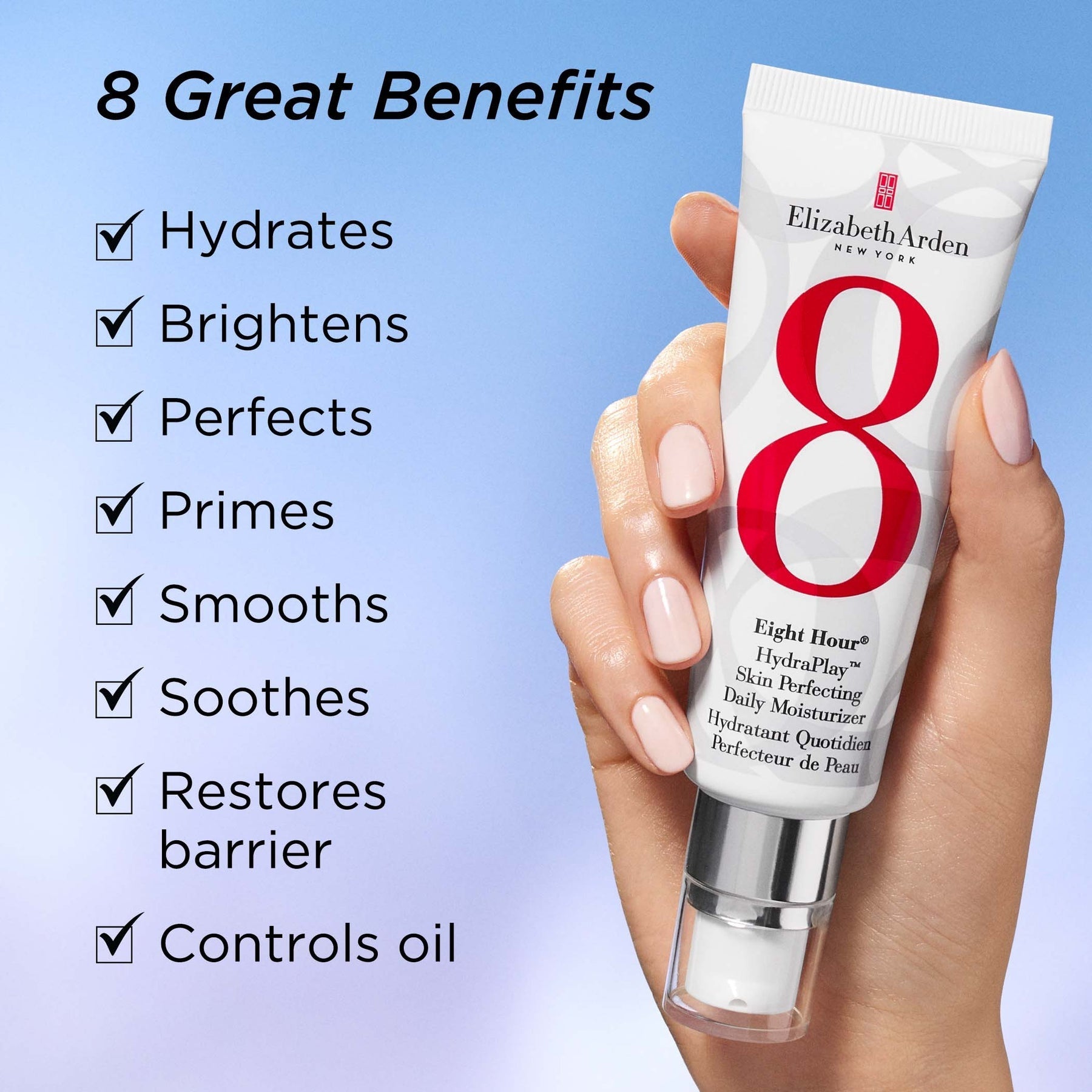 Elizabeth Arden Eight Hour Hydraplay Skin Perfecting Daily Moisturizer