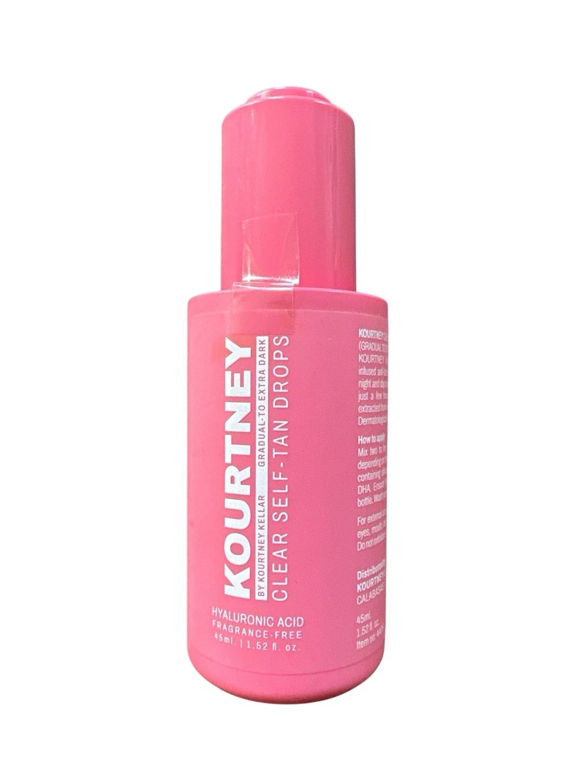 Kourtney By Kourtney Kellar Clear Self-Tan Hyaluronic Acid Drops 45ml/1.52fl. oz