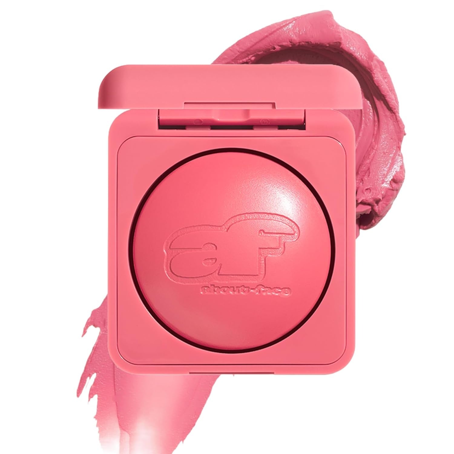 About-Face Cheek Freak Blush Balm – Buildable Cream Blush-Laid (Cool Pink)