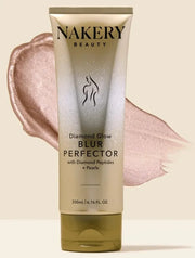 Nakery Beauty Diamond Glow Blur Perfector w/ Diamond Peptides + Pearls 6.76oz