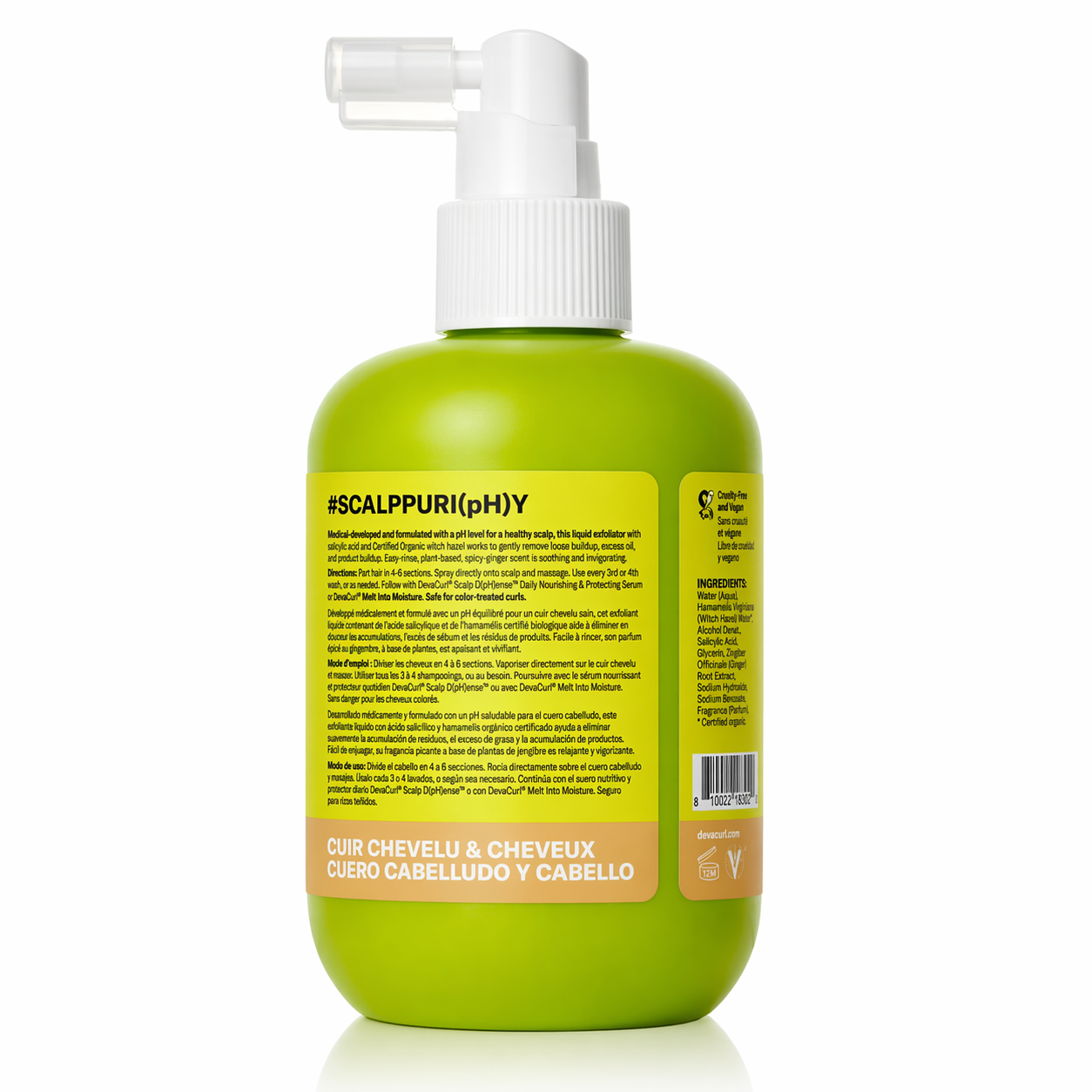 DevaCurl Scalp Puriphy Spray Hair Spray 8 oz.