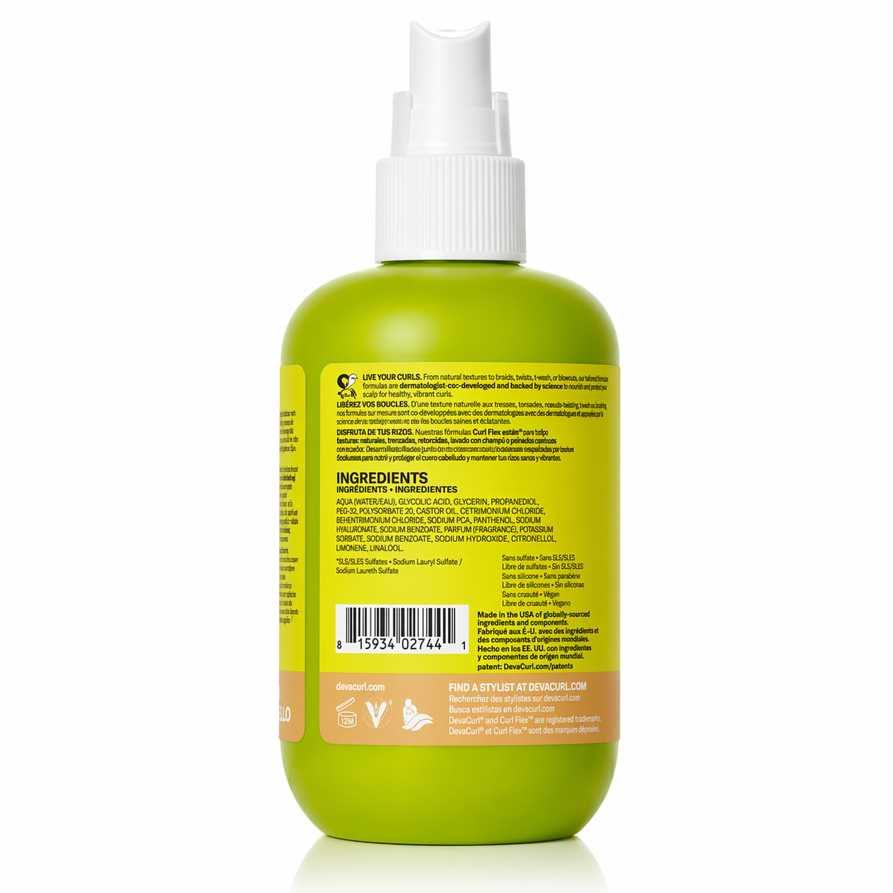 DevaCurl Scalp Puriphy Spray Hair Spray 8 oz.