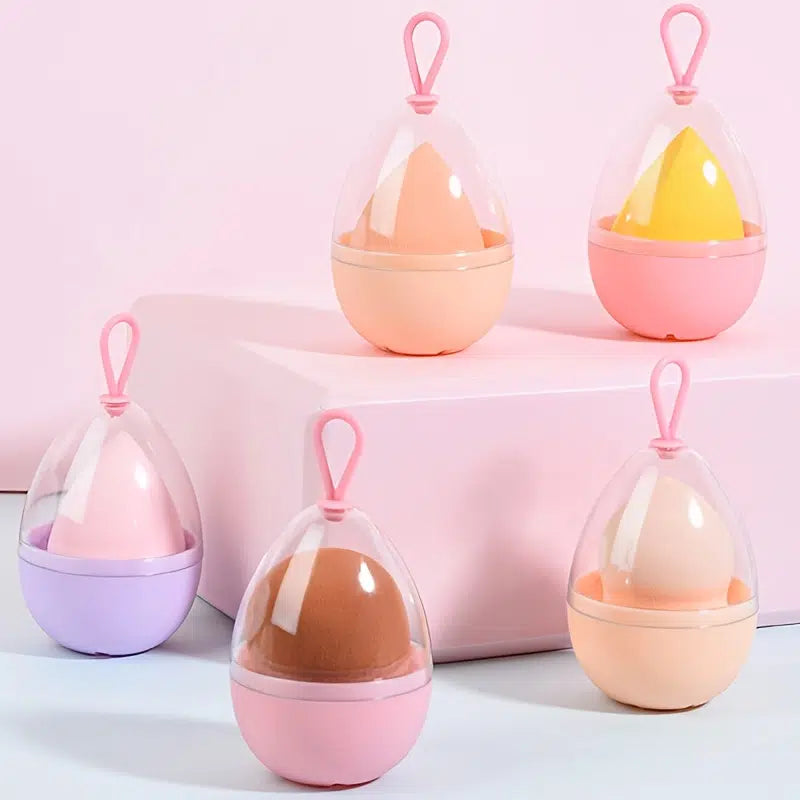 1 Beauty Blender-Water Drop Shape Random Color